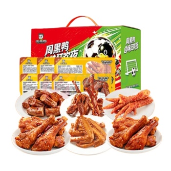 周黑鸭 60天锁鲜狂欢卤味礼 810g