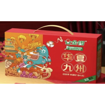 金锣 华夏九州 2440g (蒜味火腿400g,里昂烤香肠220g*2,哈尔滨风味红肠140g, 肉花三文治香肠220g,大食袋香辣肠380g,精品午餐肉罐头340g,熏烤圆腿香肠220g,特品肉花肠300g)
