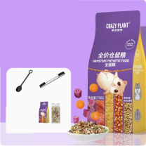 疯狂水草 仓鼠粮食 20230812-1 全价全面粮/750g