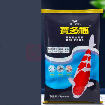 统一 鱼饲料 20kg 20kg, 7.5mm, 上浮料