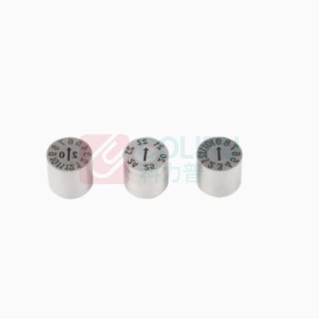 CALOS 塑胶模具日期章 FRYM4-24 年-月-微软雅黒 SUS420 直径4mm 长度8mm