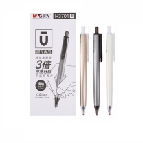 晨光 M&G 定制优品按动中性笔高密度 AGPH3701 0.5mm (黑色) 起订量5000支