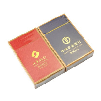 国产 定制扑克 9cm*6cm*55张 可定制logo、标语 350g白芯铜板卡