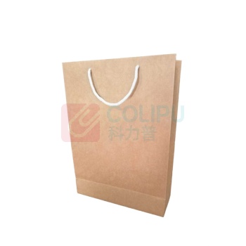 科力普 COLIPU 中国石油定制手提袋 380*280mm 牛皮纸 50个/包 (棕) 80-100g