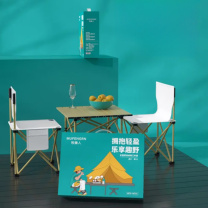 牧蜂人 折叠桌椅三件套 MFR8790746 (折叠桌*1 折叠椅*2,100套起订)