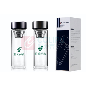 斯奈克 双层玻璃杯 3078 300ml (可印制广告)