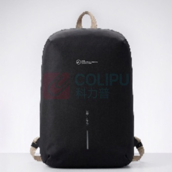 XDDESIGN SWITCH翻翻·变界 多功能双肩背包 30*17*46 cm (深黑/霁白) (定制logo)