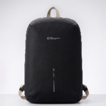XDDESIGN SWITCH翻翻·变界 多功能双肩背包 30*17*46 cm (深黑/霁白) (定制logo)