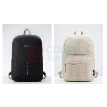 XDDESIGN SWITCH翻翻·变界 多功能双肩背包 30*17*46 cm (深黑/霁白) (定制logo)