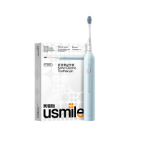 笑容加 usmile usmile声波电动牙刷P1MAX (精灵蓝,颜色随机) 起订量:100台,单色印刷