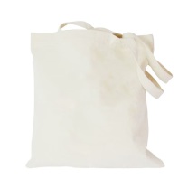 定制单肩帆布袋12安涤棉不含暗扣 小号-竖款 30*35cm (白色)