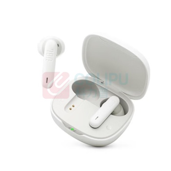 JBL 半入耳真无线蓝牙音乐耳机 WAVE FLEX 2 (珍珠白) (起订量200,包装盒贴不干胶贴)