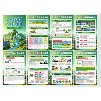 国产 定制6.5环境安全日海报