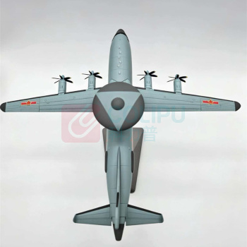 国产 定制 空警500飞机模型1/100 CLP 8488029 34*36.5*26CM