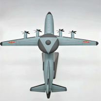 国产 定制 空警500飞机模型1/100 CLP 8488029 34*36.5*26CM