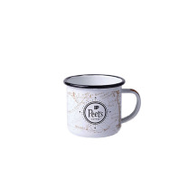 皮爷 Peet's Coffee 复古搪瓷杯办公室挂耳咖啡专用杯 350ml