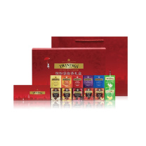 川宁 TWININGS 漫游英伦红色缤纷茶包礼盒 188型 96g 物流:京东/顺丰配送
