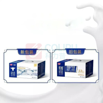 光明 优+纯牛奶 250ml*12