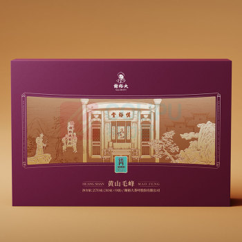 谢裕大 黄山毛峰铭门3000绿茶礼盒 270g (30g*9袋)