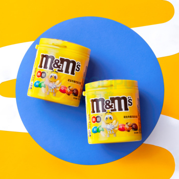 德芙 M&M’s 花生 BPI 花生牛奶巧克力 100g*8桶