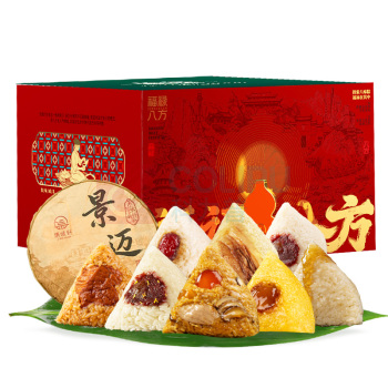 集味轩 福禄八方粽子礼盒 2050g