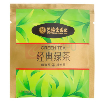 艺福堂 EFUTON 经典绿茶袋泡茶 2g/包 100包/盒