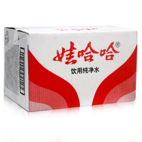 娃哈哈 Wahaha 纯净水饮用水 596ml*24瓶