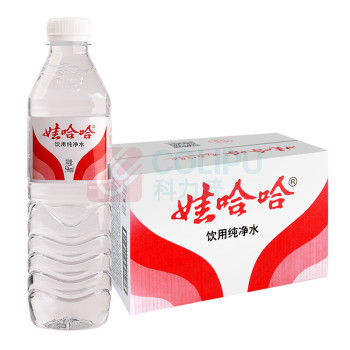 娃哈哈 Wahaha 纯净水饮用水 596ml*24瓶