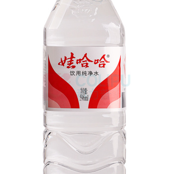 娃哈哈 Wahaha 纯净水饮用水 596ml*24瓶
