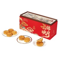 集味轩 云锦映月礼盒月饼礼盒 640g