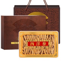 福东海 FU DONG HAI 西洋参段礼盒 皮纹盒参段 200g 7克/根