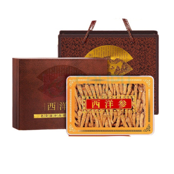 福东海 FU DONG HAI 西洋参段礼盒 皮纹盒参段 200g 7克/根