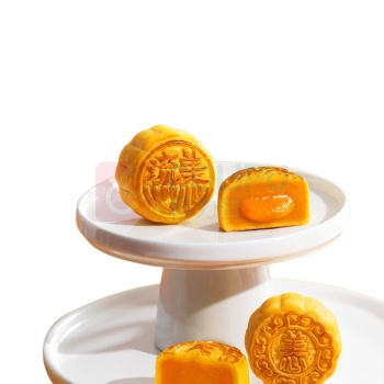 美心 Meixin 盛意臻选奶黄礼盒月饼礼盒 360g 一件代发