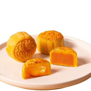 美心 Meixin 盛意臻选奶黄礼盒月饼礼盒 360g 一件代发