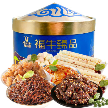科尔沁 KERCHIN 蒙古包礼盒 620g