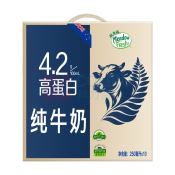 组合套装(纽麦福4.2全脂高钙纯牛奶250ML*24+三只松鼠繁华坚果零食+田园猎手937g)