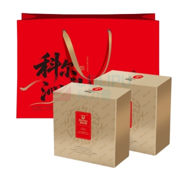 组合套装(沃隆团圆佳礼1.34kg+科尔沁蜀香牛肉礼袋576g)