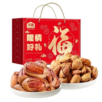 组合套装(沃隆隆情好礼1100g+小胡鸭楚风卤韵.楚乐礼1032g)