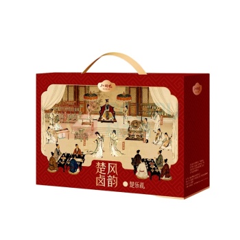 组合套装(沃隆隆情好礼1100g+小胡鸭楚风卤韵.楚乐礼1032g)
