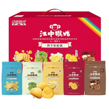 江中食疗 彩虹饼干礼盒款 720g