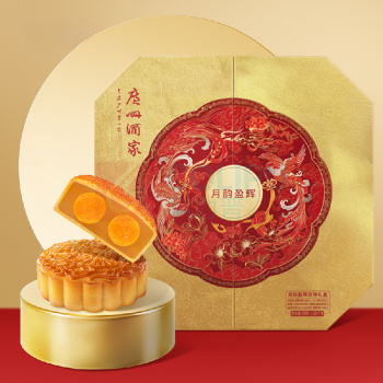 广州酒家 月韵盈辉月饼 1080g 顺丰京东一件代发