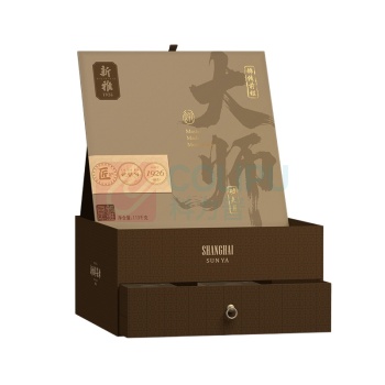 新雅 锦绣前程大师功夫月月饼礼盒 1130g 顺丰京东一件代发
