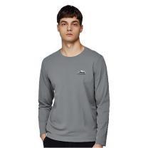 Jeep 男式长袖T恤衫 J430945001 M/L/XL/2XL/3XL/4XL (品牌黑/黄昏蓝/莫兰迪灰) 颜色/尺码请备注订单上
