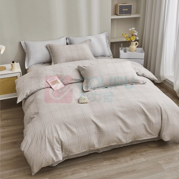 无印良品 HOME优品四件套 MJH-T2401 被套:200*230cm床单:230*250cm枕套:48*74cm*2 (瑶)