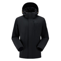 Jeep 两层冲锋衣 J432074058 S/M/L/XL/2XL/3XL/4XL (品牌黑/樱木色/松柏绿) 颜色/尺码请备注订单上