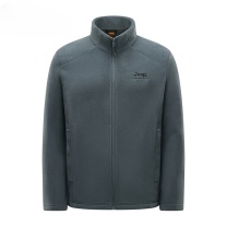 Jeep 抓绒外套 P530942001 M/L/XL/2XL/3XL/4XL (品牌黑/松柏绿/摩卡棕/星空灰) 颜色/尺码请备注订单上