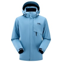 Jeep 冲锋衣抓绒两件套 J042094075 S/M/L/XL/2XL/3XL/4XL (品牌黑/藏青/密林绿/迎风蓝) 颜色/尺码请备注订单上