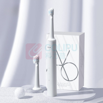 拜尔 BAIR 电动牙刷礼盒装 A6 含2只原装刷头 (白色)