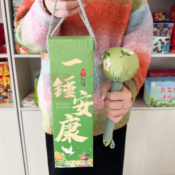 承夏文化 一锤安康艾草锤 26cm (绿)