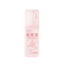 润本 RUNBEN 驱蚊液驱蚊喷雾花露水户外防蚊15%避蚊胺75ml (白桃味)